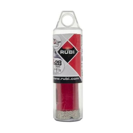 RUBI BROCA DIAMANTE CORTE SECO GRES PORCELANICO  28 MM 04911
