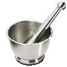 BOJ CAJA 1 MORTERO 12 CM+MACHACADOR ACERO INOX  GOMA 12180