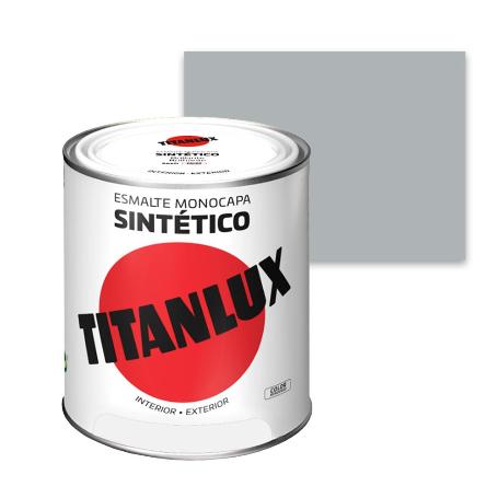 ESMALTE GRIS PERLA TITANLUX 750ML. 509