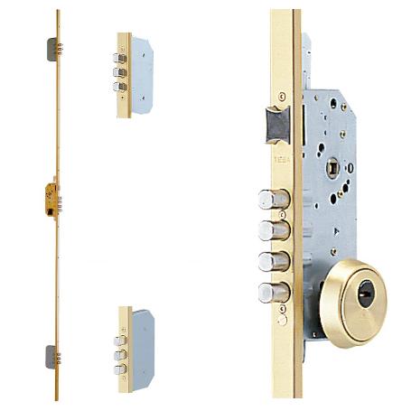 CERRADURA SEGURIDAD BULONES TESA 3P T2B354567LE CERR-45MM,DORADA,ESC/ABIERTO,BOMB.35-35L