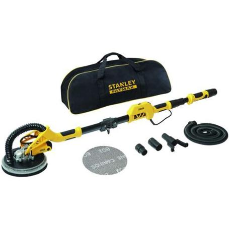 LIJADORA DE PANEL YESO SFMEE500S-QS. POTENCIA 750W. ELÉCTRICA CON CABLE. BRAZO EXTENSIBLE 1,8 M - STANLEY