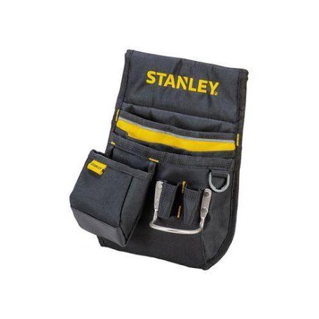 BOLSA PORTAHERRAMIENTAS. TEJIDO TEXTIL. NEGRO. REFUERZOS TEXTILES. 25X33X7,5 CM - STANLEY