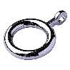 ANILLA VISILLO CON ENGANCHE 16 MM CROMO  1600401
