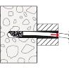 FISCHER TACOS FUR-SS   8X120 TORNILLO HEXAGONAL SEGURIDAD 70132 (CAJA 50 UNIDADES)