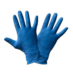 GUANTE SIFER NITRILO AZUL ALIMENTARIO 5.2 GR T. S 100 U BRISA