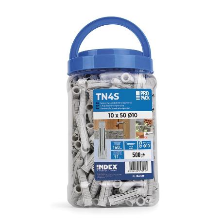 BOTE TACO NYLON 4P 4 SEGMENTOS 6Ø TN4S06EP INDEX