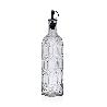 ACEITERA VIDRIO DECORADA 500ML 5,5X30 CM