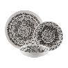 VAJILLA PORCELANA 18 PIEZAS HUHANA