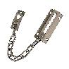 CADENA SEGURIDAD N.1 CROMO MATE