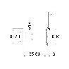 MIRILLA 3-35A60 ALUMINIO PLATA 20035