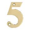 NUMERO 5 -M.4 LATON 10CM.