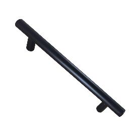 ASA DE 128MM ACERO INOX 12MM NEGRO MATE 065002N