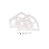 SOPORTE ZAPATERO P/2 BALDAS BLANCO