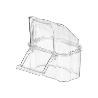 COMEDEROS JAULA TRANSPARENTES