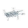 PARRILLA DOBLE ZINCADA 30X30 CM