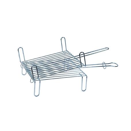 PARRILLA DOBLE ZINCADA 35X35 CM