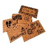 FELPUDO COCO TRENZADO PANAMA 40X70CM STD
