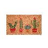 FELPUDO COCO TRENZADO SONORA 40X70 CM
