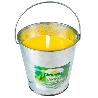 VELA CUBO CHAPA CITRONELA 10 CM