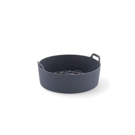 MOLDE FREIDORA AIRE SILICONA REDONDO 18X7,8 CM