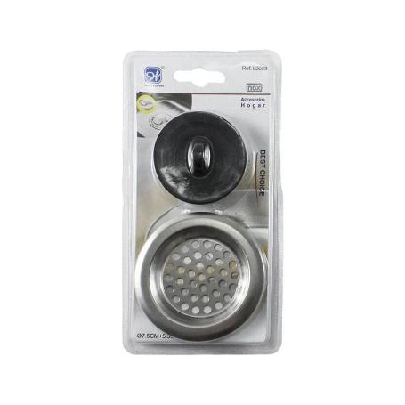 TAPON + REJILLA FREGADERO 7,5+8,3 CM