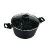 OLLA CON TAPA ALUMINIO PIEDRA 28 CM 3211