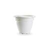 MACETA REDONDA 22X22X17 CM BLANCA 1195401