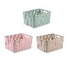 CESTA MIMBRE 18 L 39,5X28,5X19 CM SURTIDAS