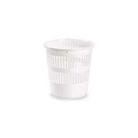 PAPELERA REDONDA 27,5 CM BLANCA