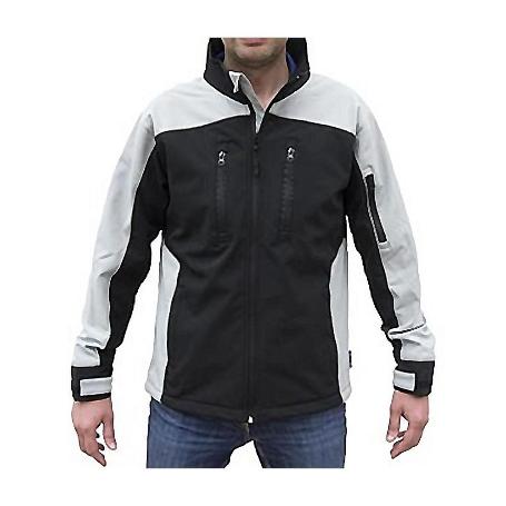 CHAQUETA SOFTSHELL BICOLOR TALLA M