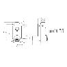 CERRADURA 1056B-70 HE DERECHA B/REDONDO