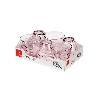 VASOS AGUA FLORA ROSA 25 CL