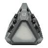 BASE TRIANGULAR 4T SCHUKO 5W LUZ LED C/MANGO