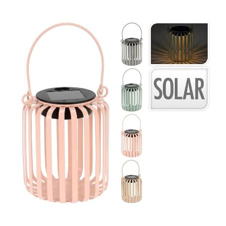 FAROL SOLAR METALICO 9,5X11,5 CM SURTIDO
