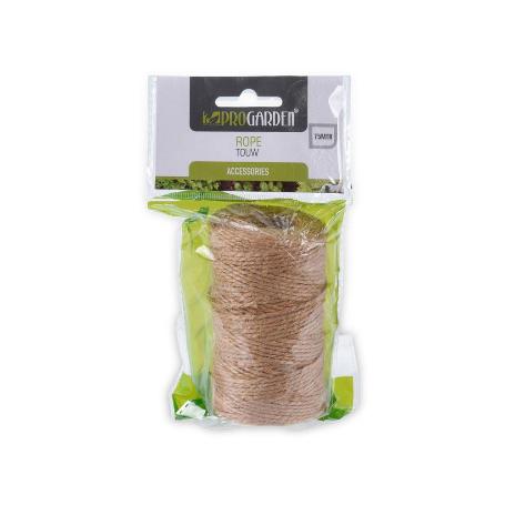 ROLLO CUERDA JARDIN NATURAL 75 METROS