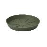 PLATO MACETA PLASTICO 20 CM VERDE OLIVA