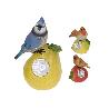 PAJARO LUZ SOLAR 14 CM