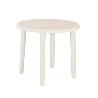MESA RESINA TOSSA 86CM CREMA