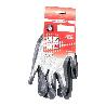 GUANTE NYLON BLANCO NITRILO GRIS T-8