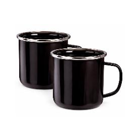 TAZAS MUG ESMALTADA 350 ML