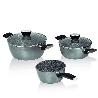 BATERIA COCINA FULL INDUCTION 3 PIEZAS HBAT3700