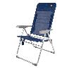 SILLA PLEGABLE ALUMINIO SLIM 6 POSICIONES 47X60X94 CM