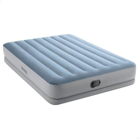 COLCHON FLOCADO 203X152X36 CM QUEEN + HINCHADOR USB