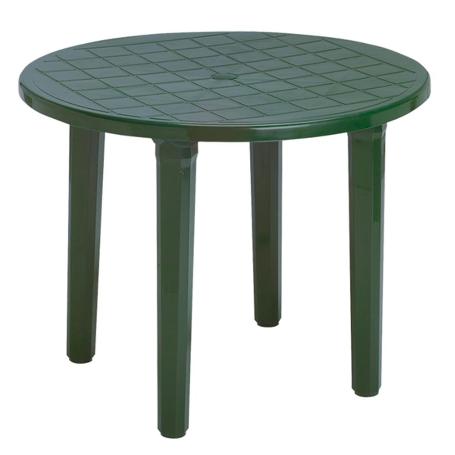 MESA RESINA REDONDA 90 CM VERDE 4024V