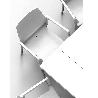 SILLON RESINA ALUMINIO BLANCO 8310B
