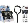 LUPA AUMENTO LUZ LED 24 CM