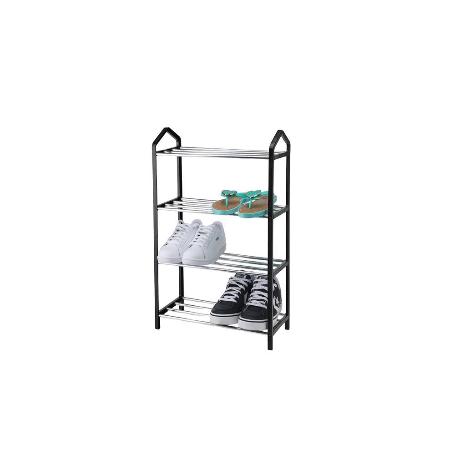 ZAPATERO METAL 4 ESTANTES 41,5X18,5X58,5 CM