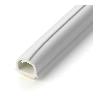 CABLEFIX ADHESIVO 8X7MM. BLANCO