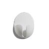 SOPORTE ADHESIVO PARA ENCHUFE BLANCO