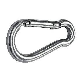 MOSQUETON BOMBERO 8X80 MM ACERO
